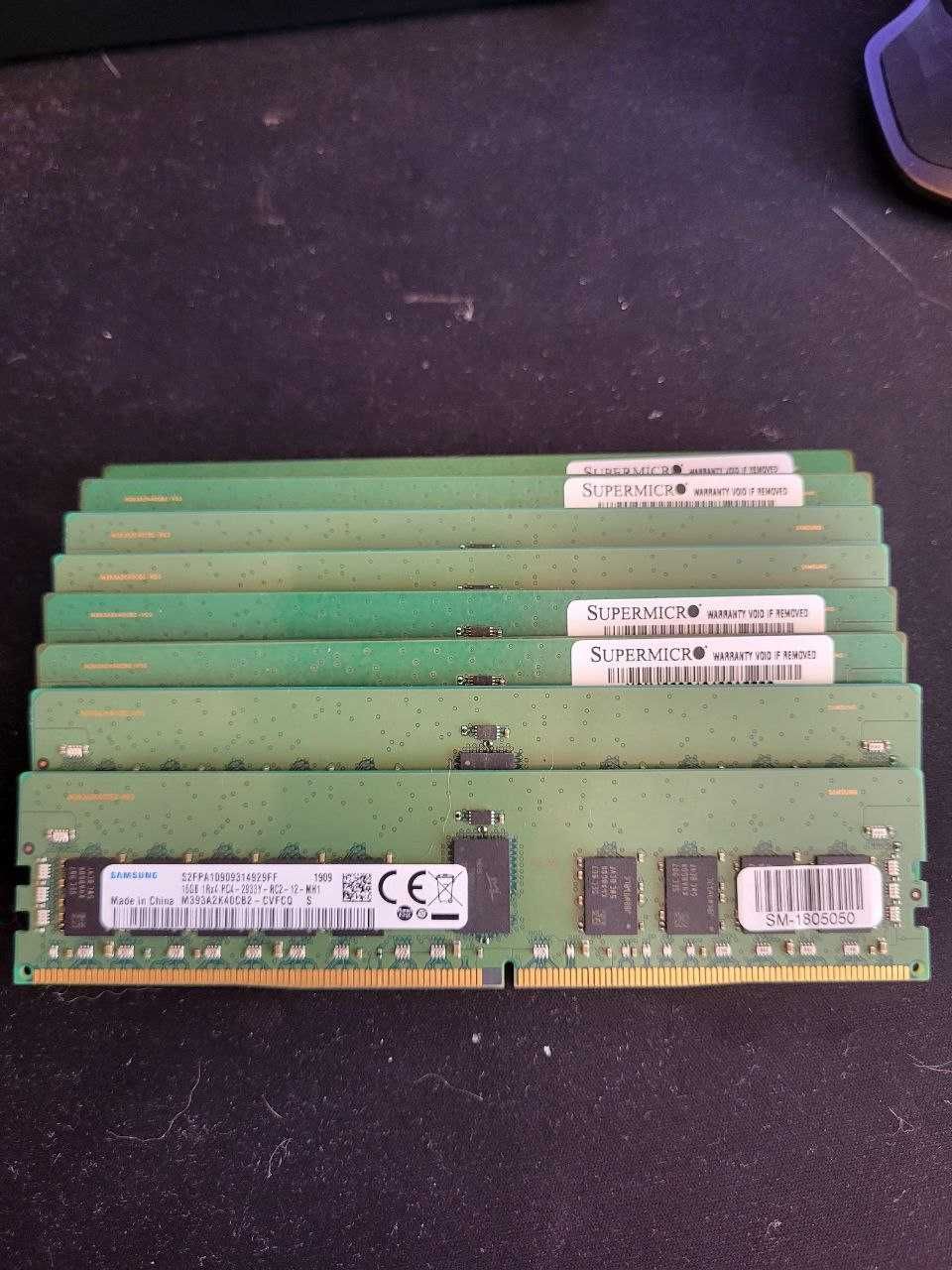 Samsung 16GB PC4-2933Y M393A2K40CB2-CVF ECC Registered DIMM