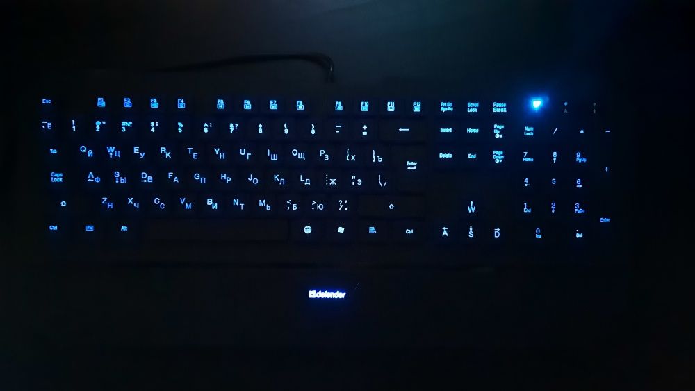 Комп'ютерна мембранна клавіатура Defender Oscar SM-660L Pro