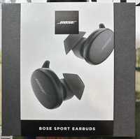 Nowe słuchawki Bose Sport Earbuds czarne Black gwarancja