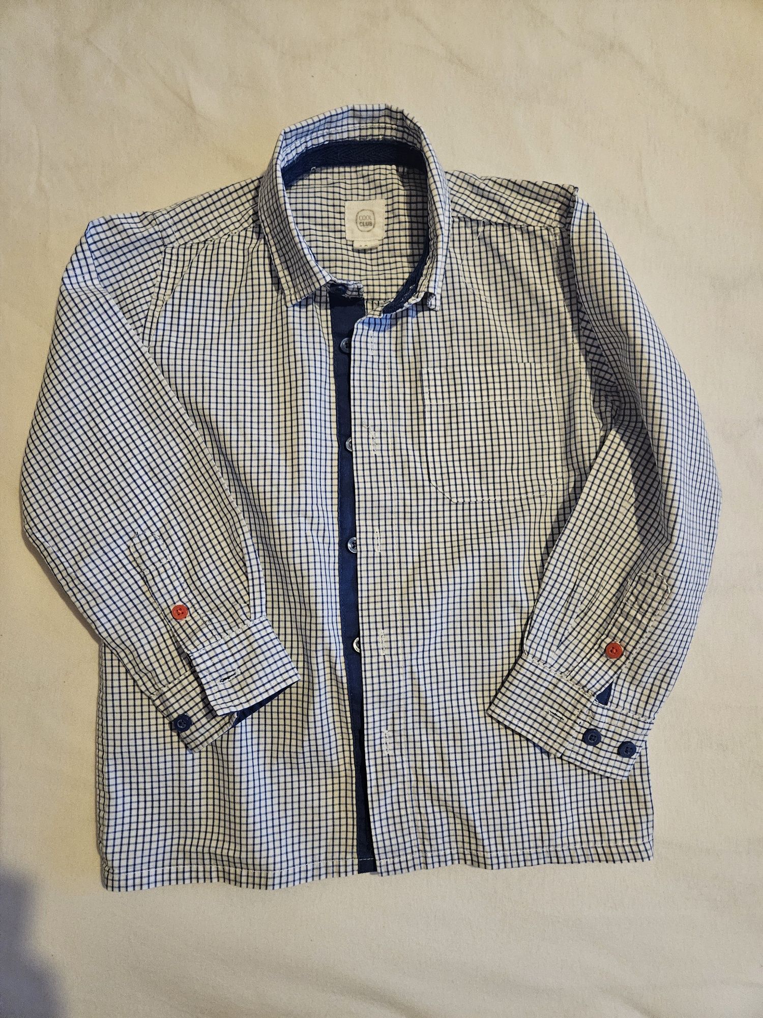Elegancka koszula chłopięca, rozmiar 104 ze Smyka