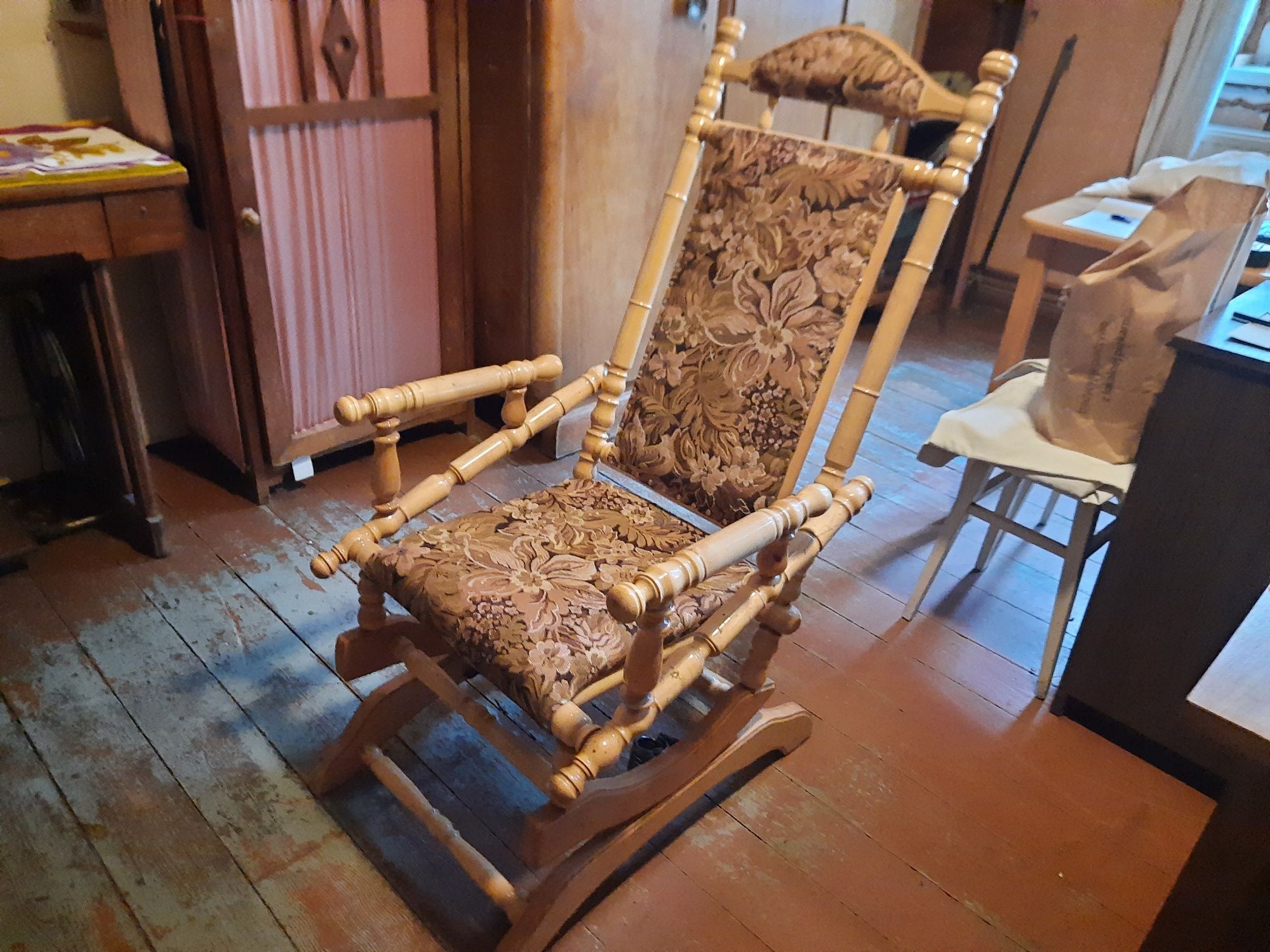 Fotel drewniany fotel fotel bujany Stan idealny!!!