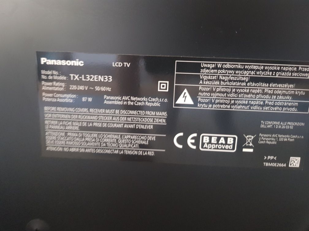 Telewizor Panasonic + pilot