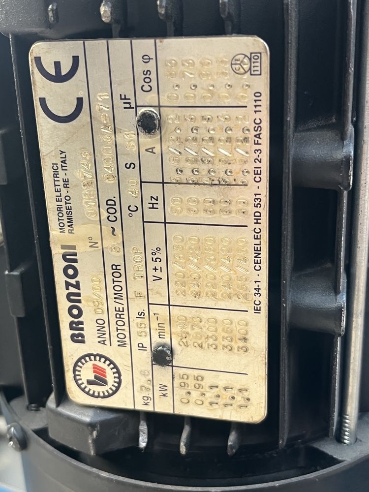 Frezarka do krawędzi Assfalg ASO 750,  380V