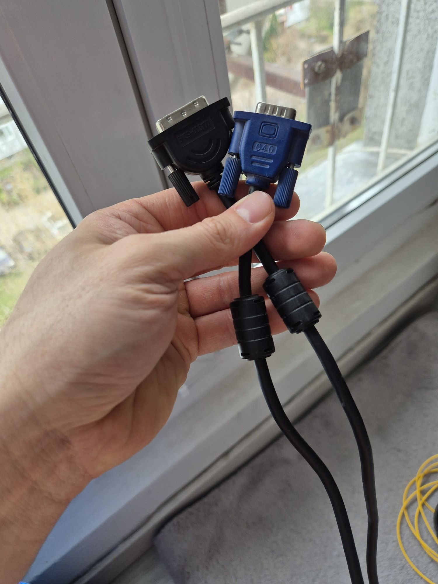 Kabel Samsung BN39 -0031D VGA (męski) do DVI (męski)