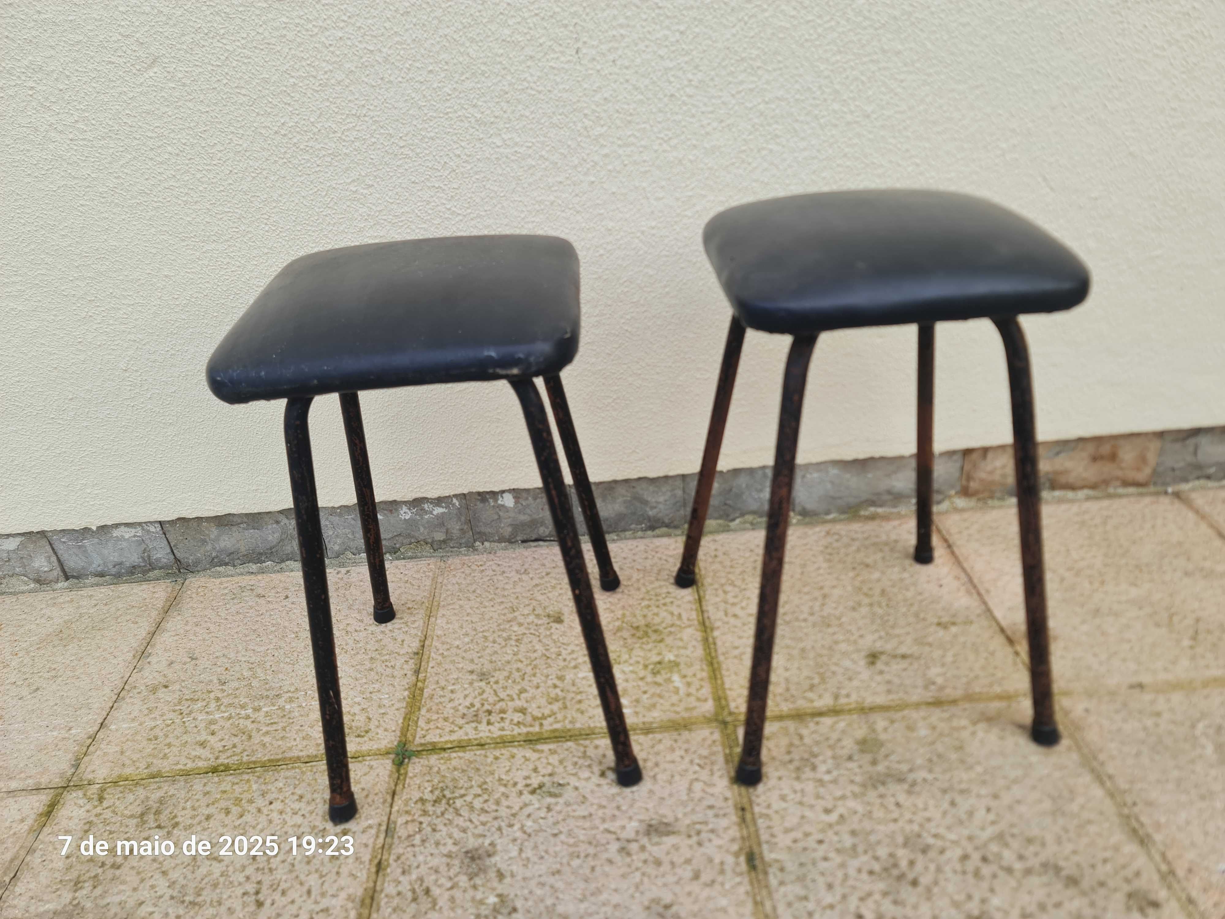 4 bancos em ferro - Nº 1