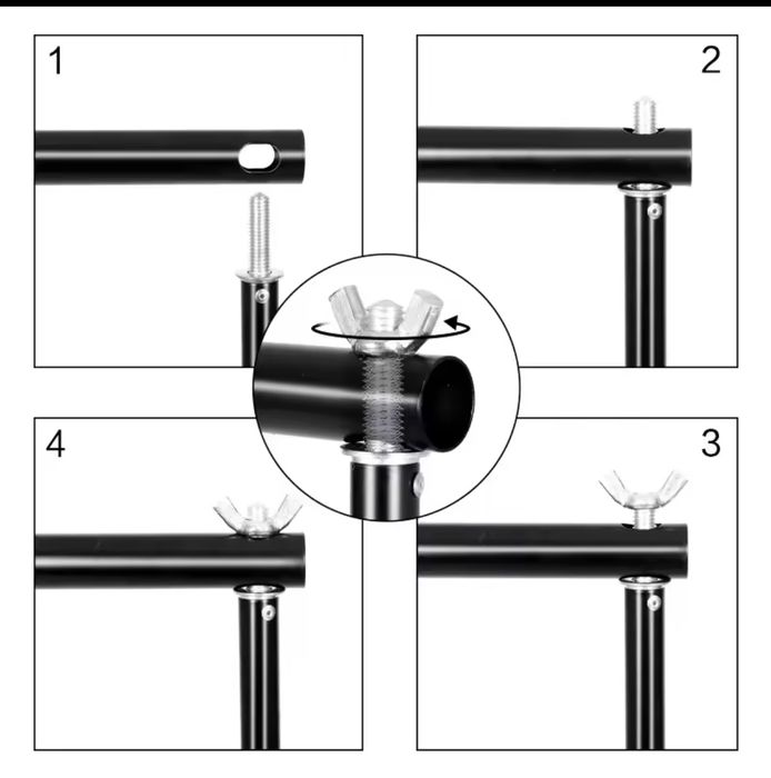 Kit tripés fundos fotográficos e projeção video