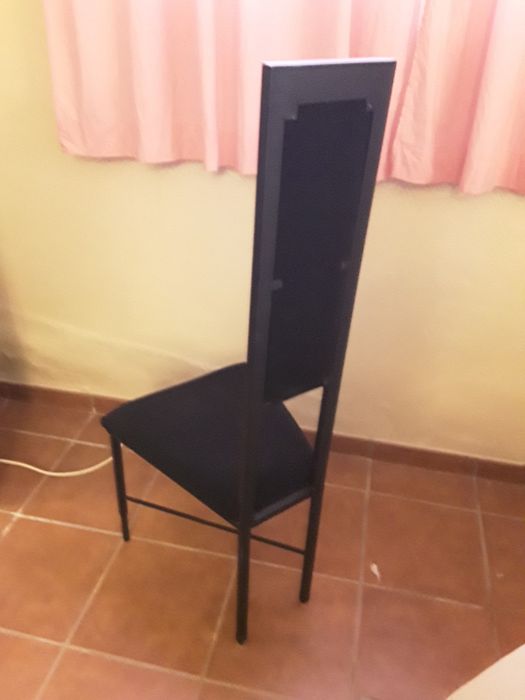 6 Cadeiras ferro forradas