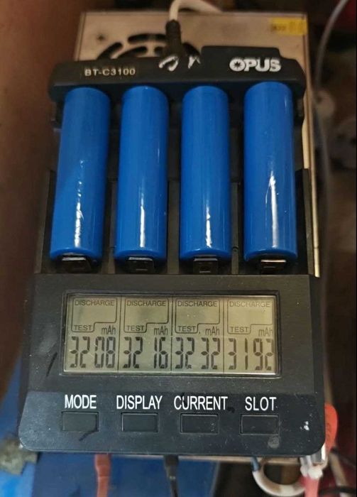 18650 TESLA, Li-ion тестовані, 3200+ мАчаса 2023 рік, як нові,  21 мОм