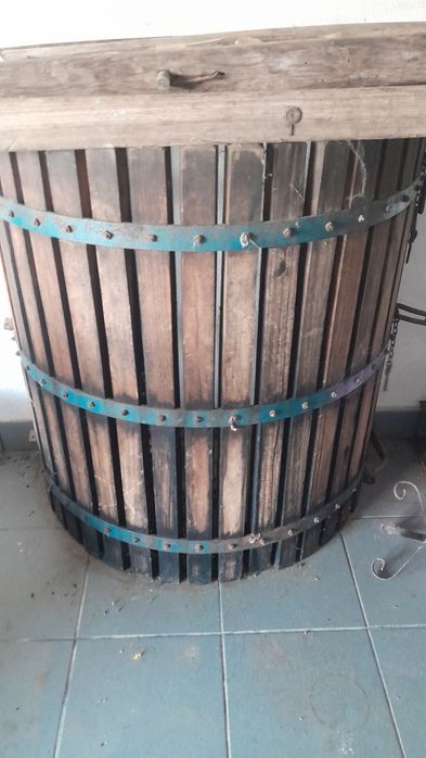 Prensa de moer uvas
