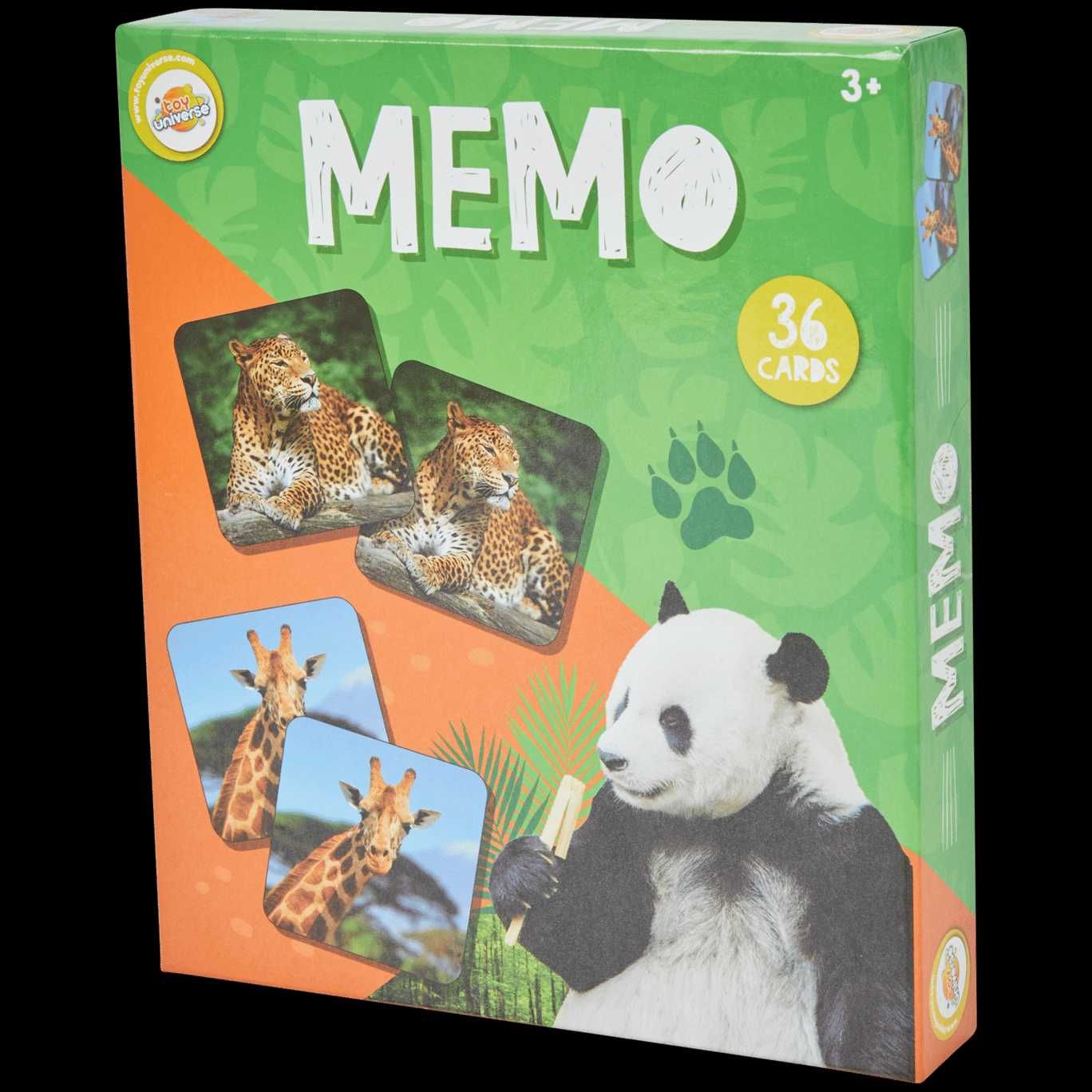 Gra Memo dla dzieci, Zoo