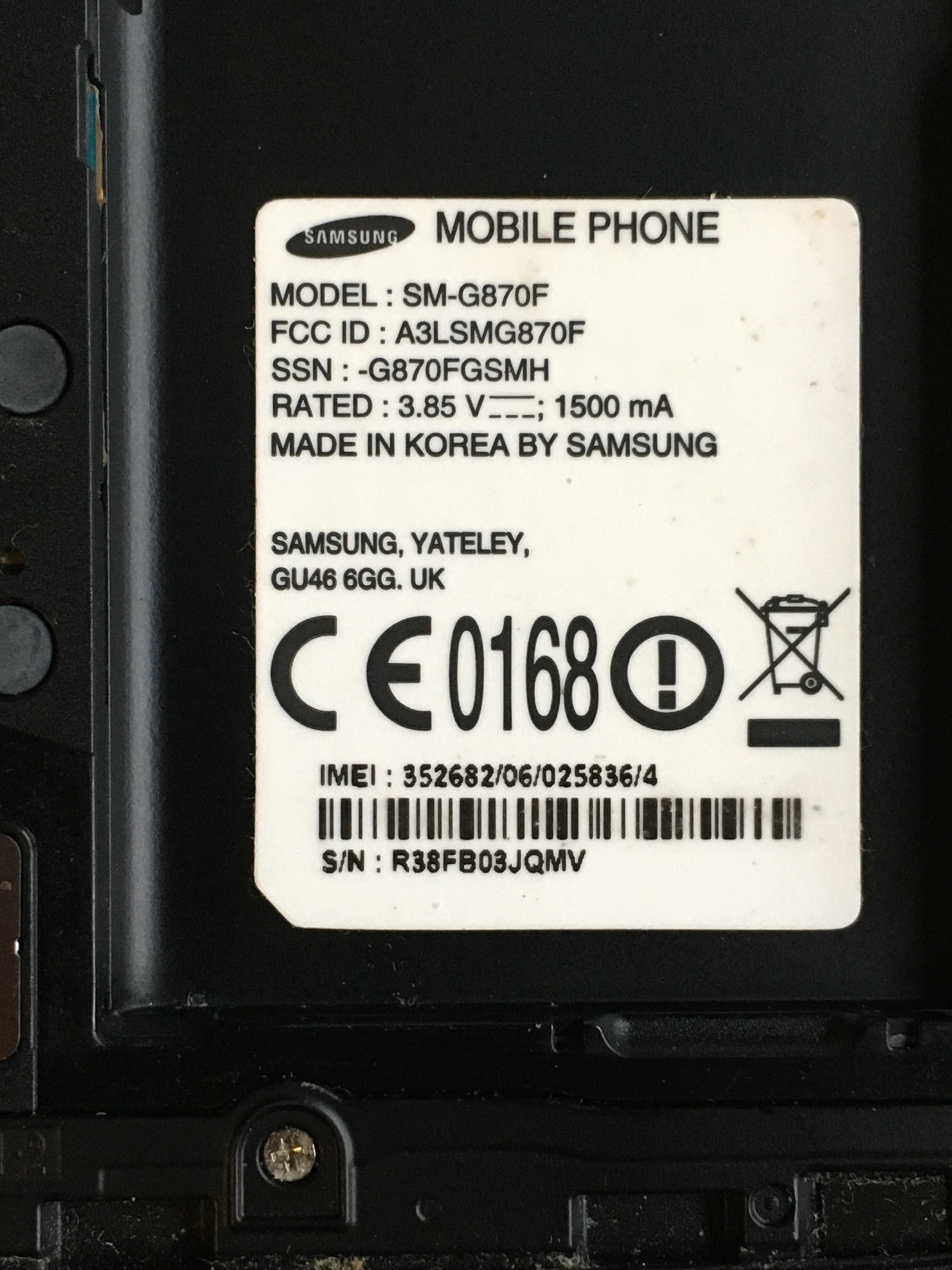 Telefon smartfon Samsung S5 Active SM-G870F