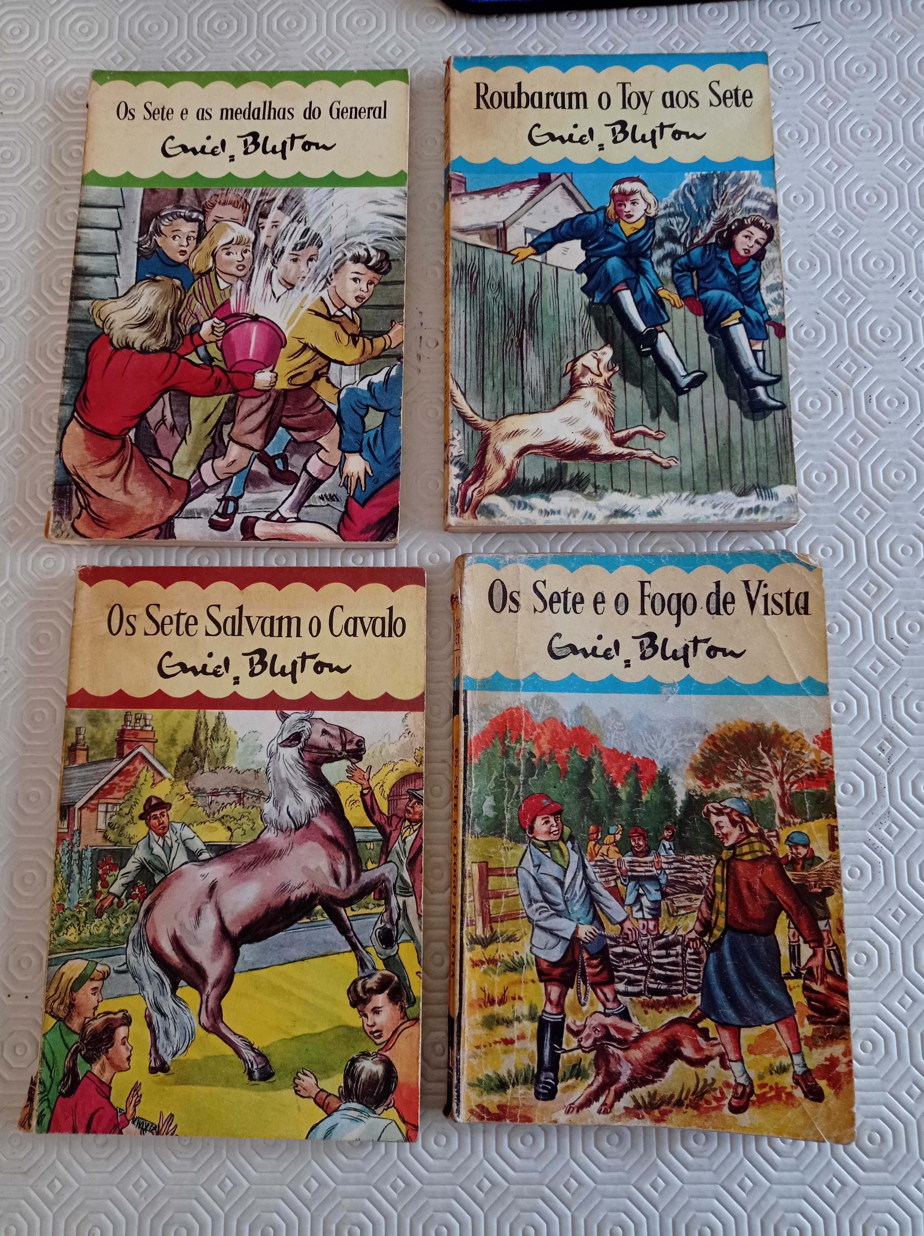 Coleção livros vintage de Enid Blyton