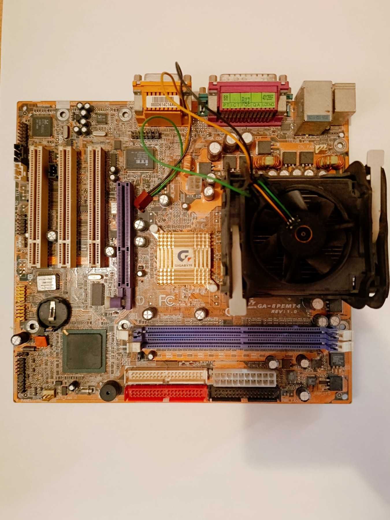 4 ПЛАТЫ (ECS N2U400-A 462, GA-8PEMT4 478, ASRock 960GM-GS3 FX AM3+, +)