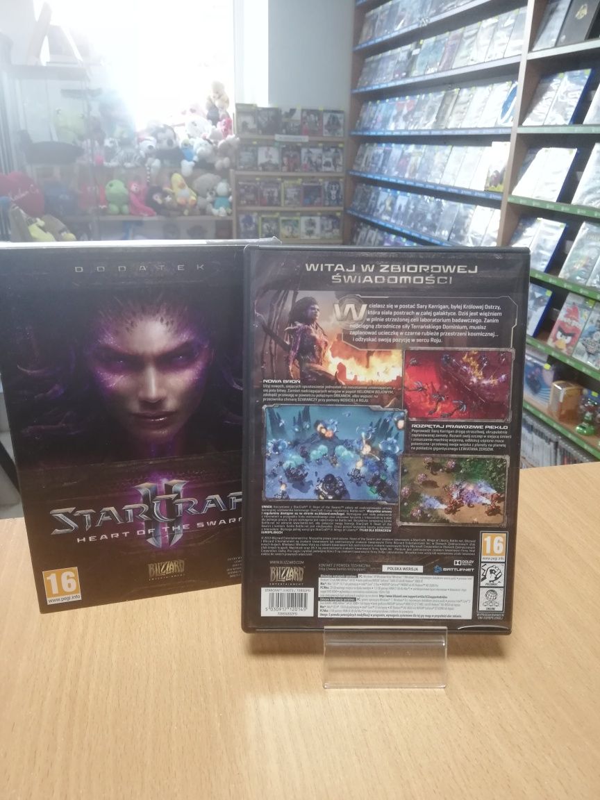 PC Starcraft II Heart of the Swarm PL Pudełko Po Grze