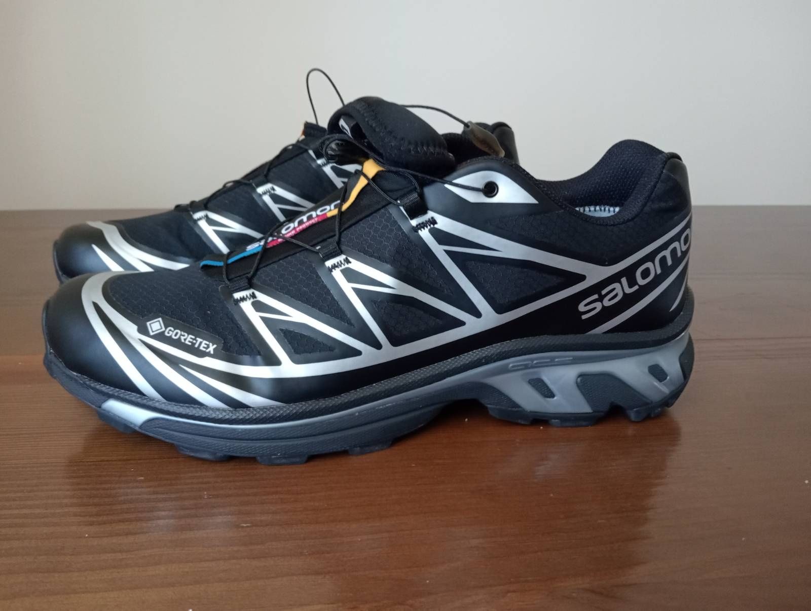 Salomon XT-6 GTX 'Black Silver 46р. 29.5 см.