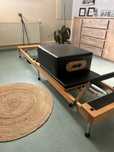 Reformer Pilates skrzynia box trampolina