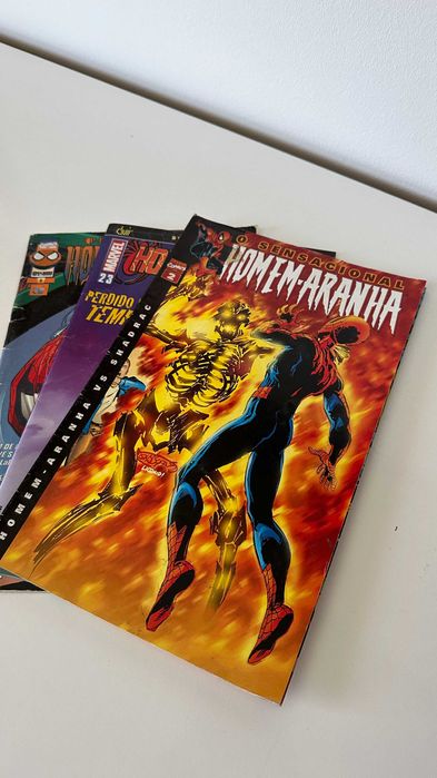 Livros Banda Desenhada - 6 Livros (Tomb Raider, Spiderman, etc)