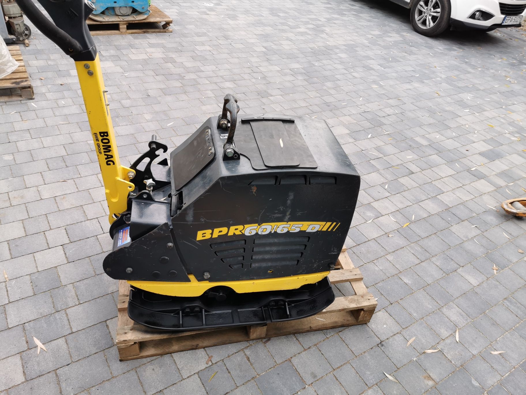 Zagęszczarka 500kg Bomag BPR 6065 D, 468 kg Wypożyczę