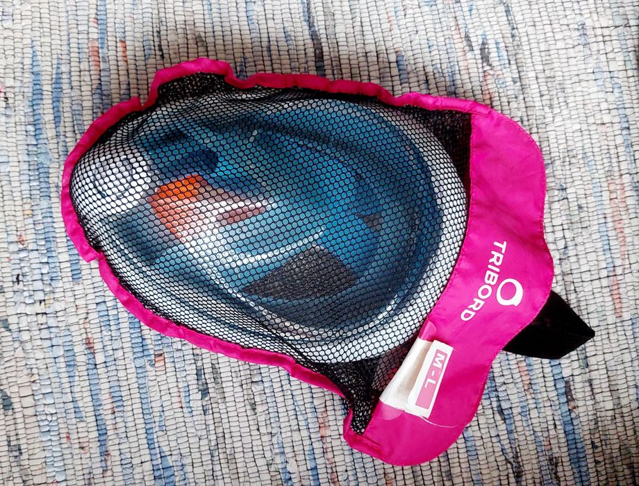 Панорамна маска для плавання Decathlon Easybreath M/L