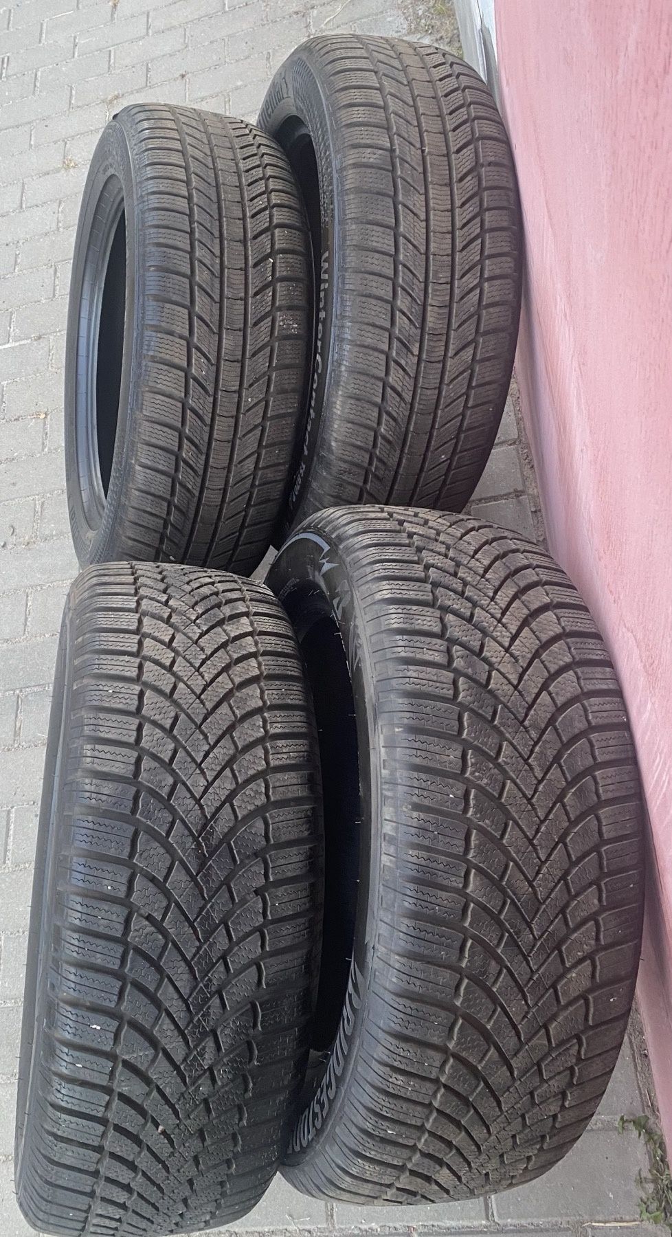 Зимові шини 235/55 R18 Bridgestone Blizzak LM005; 2024рік -7,58;7,42мм