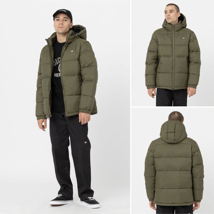 Куртка Dickies Waldenburg Hooded Jacket (L) оригінал хакі DK0A4YEYMGR1
