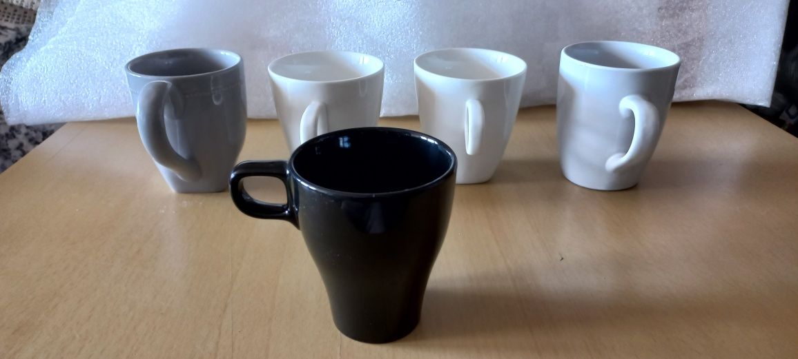 5 canecas para café