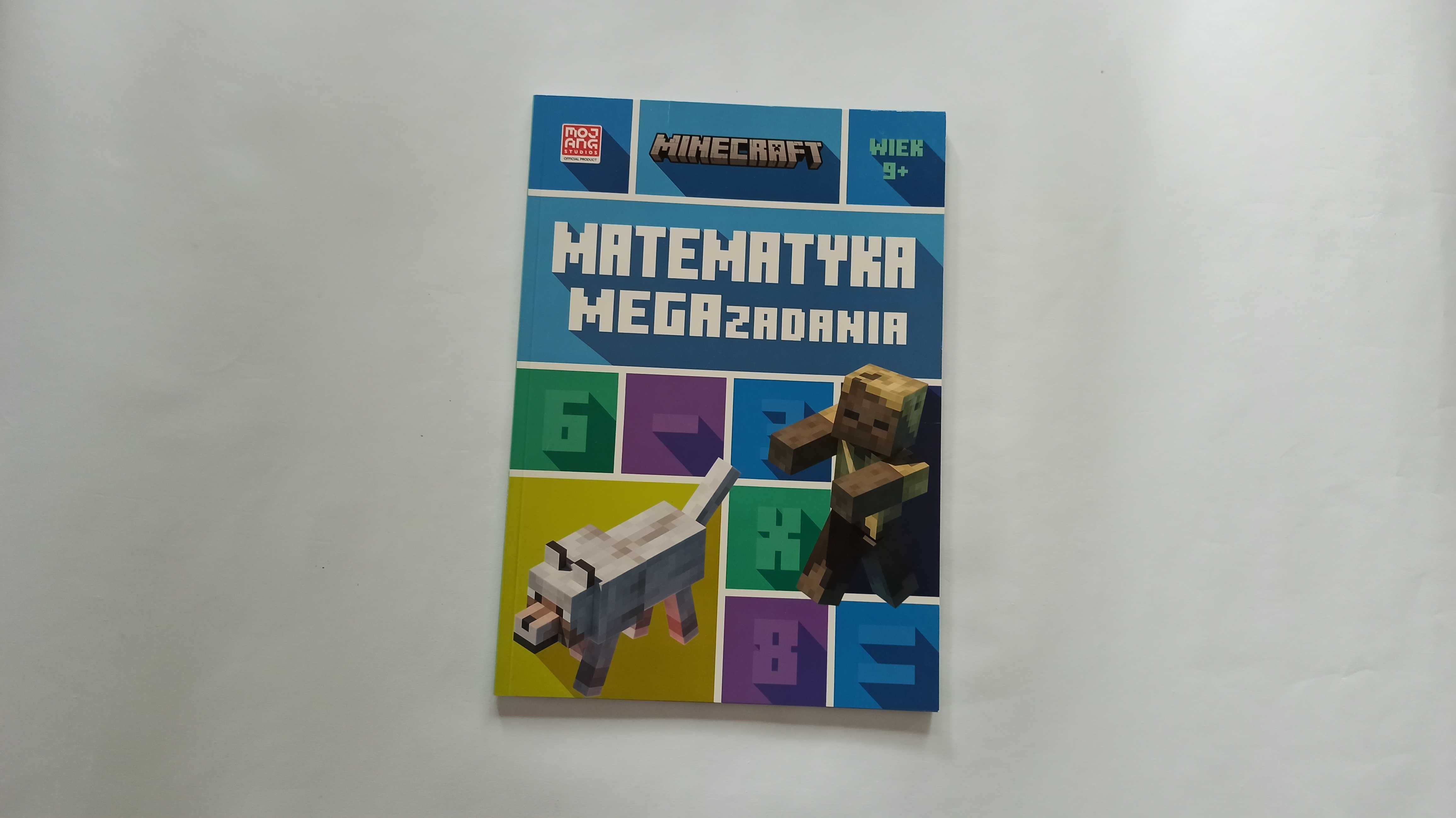 Minecraft – Matematyka Mega Zadania (wiek 9+) – NOWA książeczka