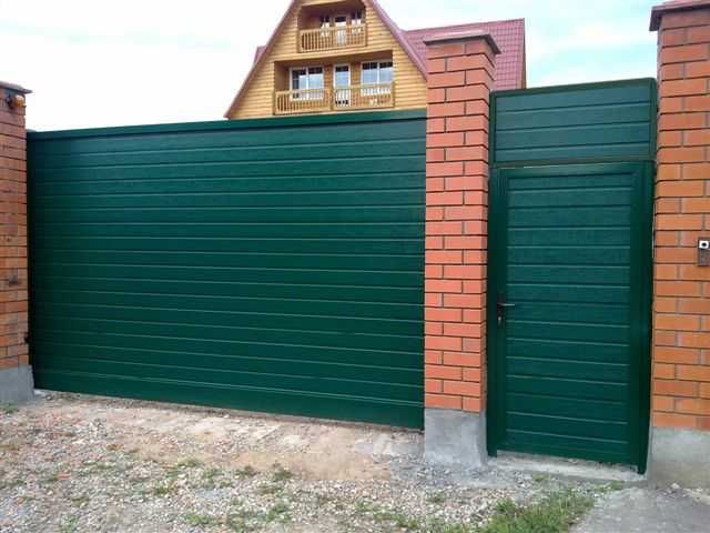 Калитки  недорого от компании Элпол  из алюминия и металла.
