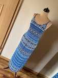 Up2fashion dluga sukienka suknia maxi wzory boho aztec 38 40