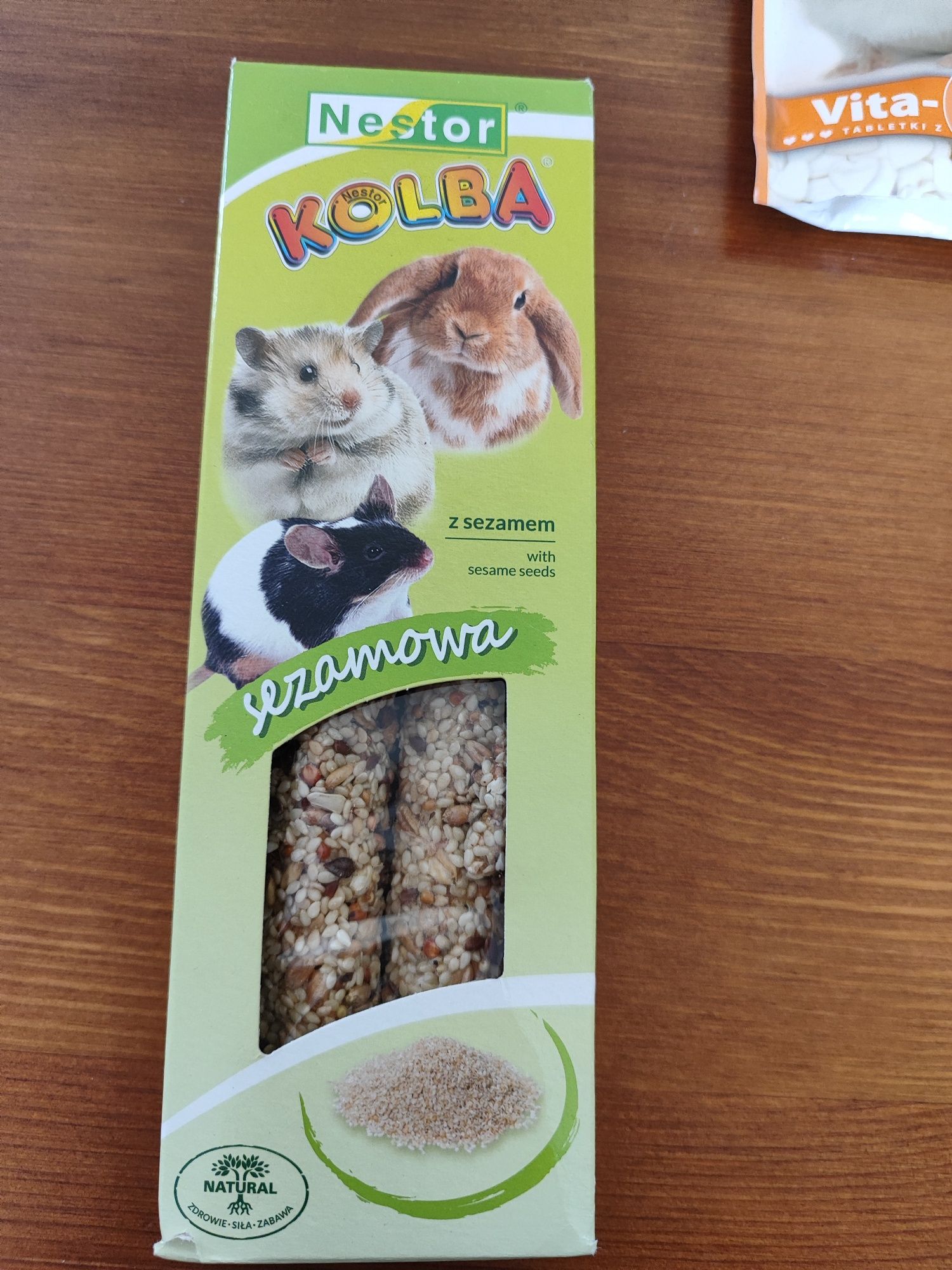 Kolba dla gryzoni i witamina c