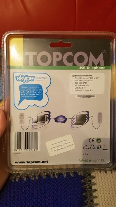 TOPCOM - USB Telefon Skype