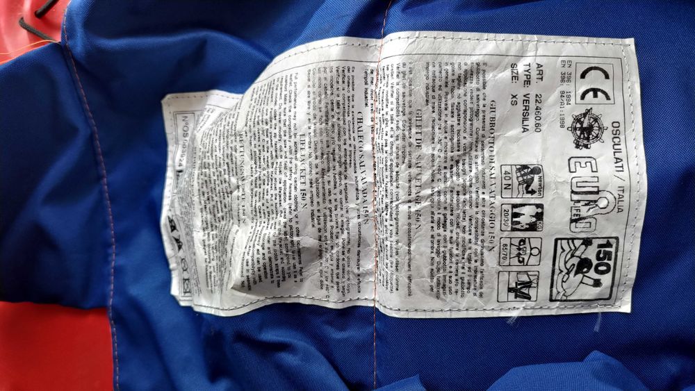 Colete de ajuda à flutuação 40 N para criança