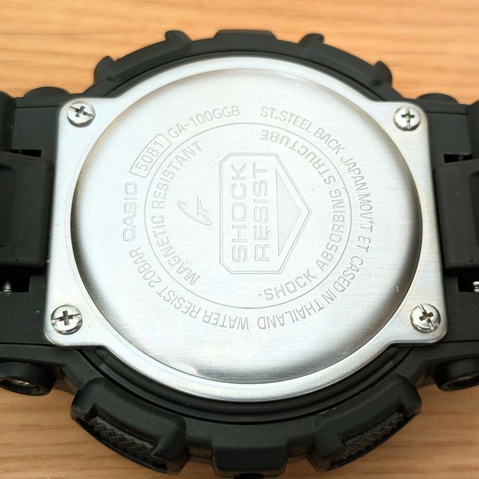 Casio G-Shock GA-100GGB Gold