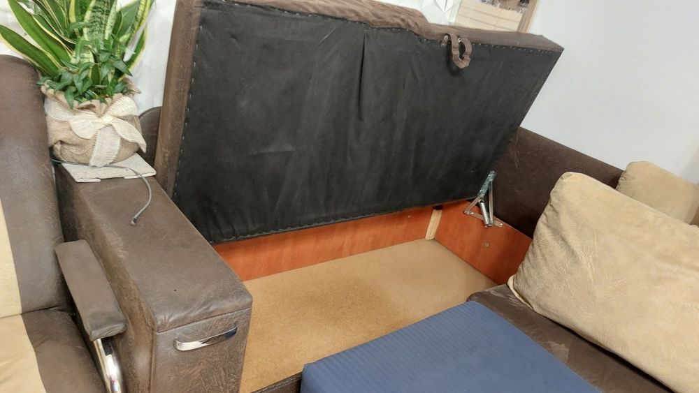 Narożnik z funkcją spania