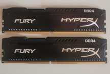 Pamięć RAM Kingston Fury 16GB DDR4-2666 CL16DIMMHX426C16FB2K2/16 2x8GB