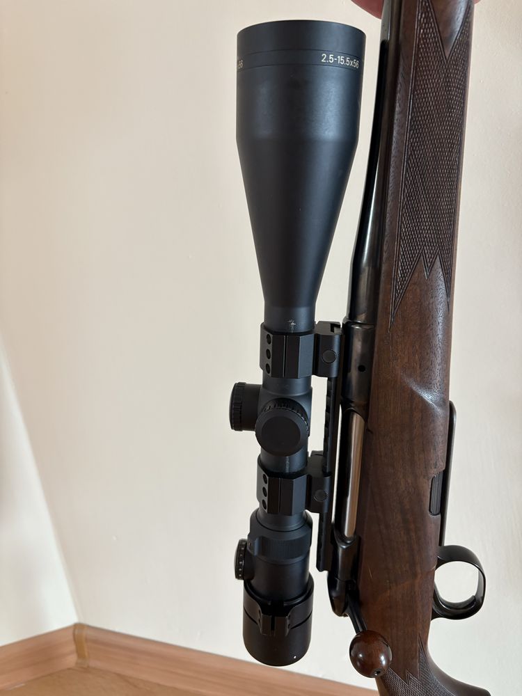 Luneta Delta Optical Titanium 2.5-15.5 x 56 regulacja paralaksy