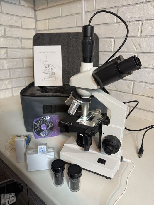 Мікроскоп тринокулярний SMXWJ-02