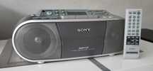 SONY radiomagnetofon stereo z pilotem - FM, CD, mp3, TAPE