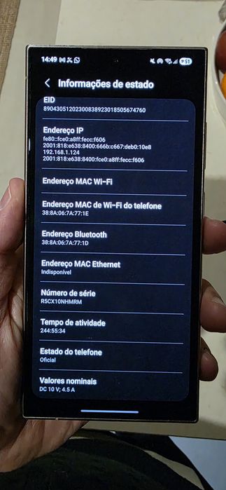 Samsung Galaxy S24 Ultra – 700€ (Como Novo!)