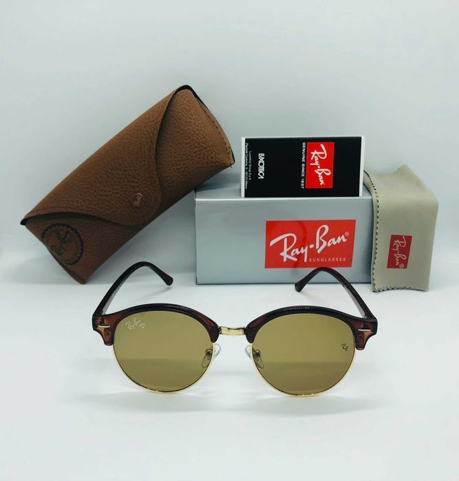 Солнцезащитные очки Ray Ban Clubround 4246 50мм стекло (mix)