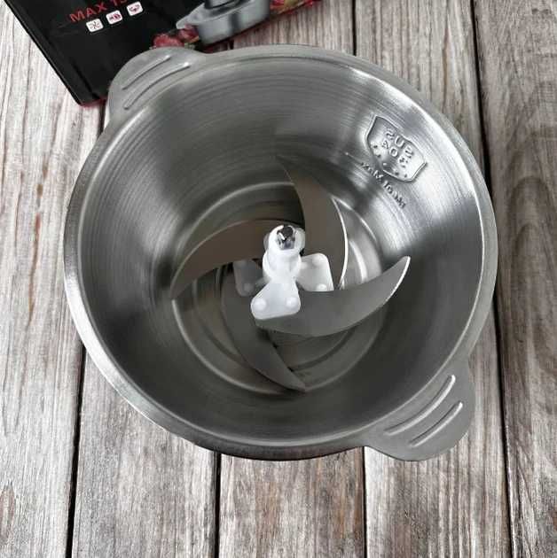 Потужний блендер-подрібнювач Zepline ZP-051 з металевою чашею, 1500Вт