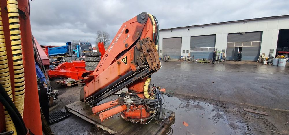 Żuraw hds morski statek, nabrzeże PALFINGER 18500