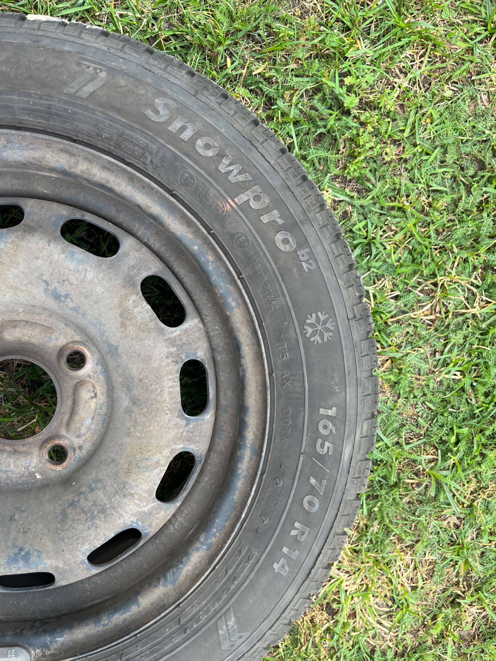 Komplet kół zimowych 165/70 R14