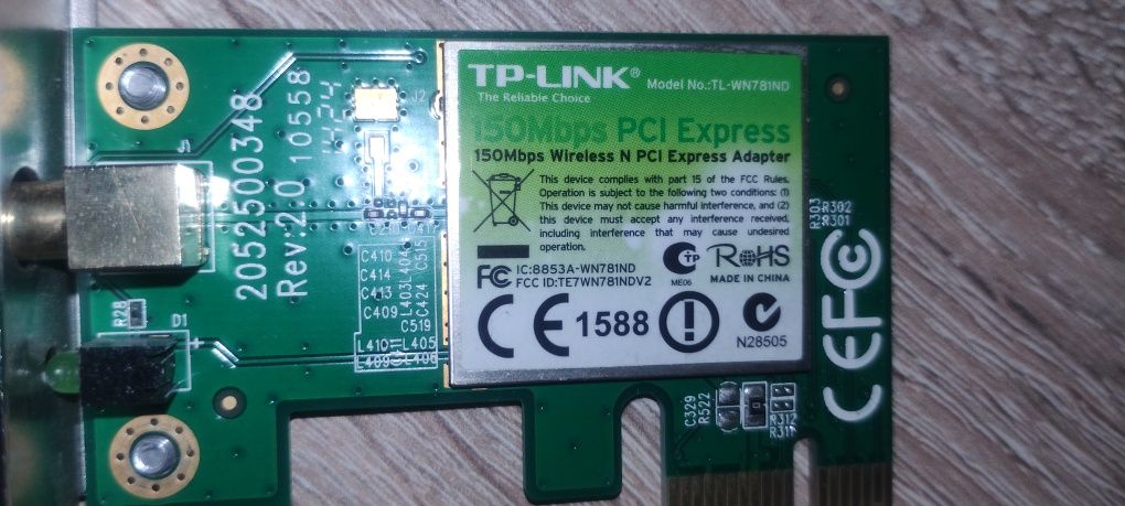Karta Sieciowa 150Mbps TP-LINK