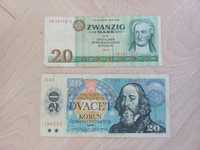 Banknoty NRD Czechosliwacja