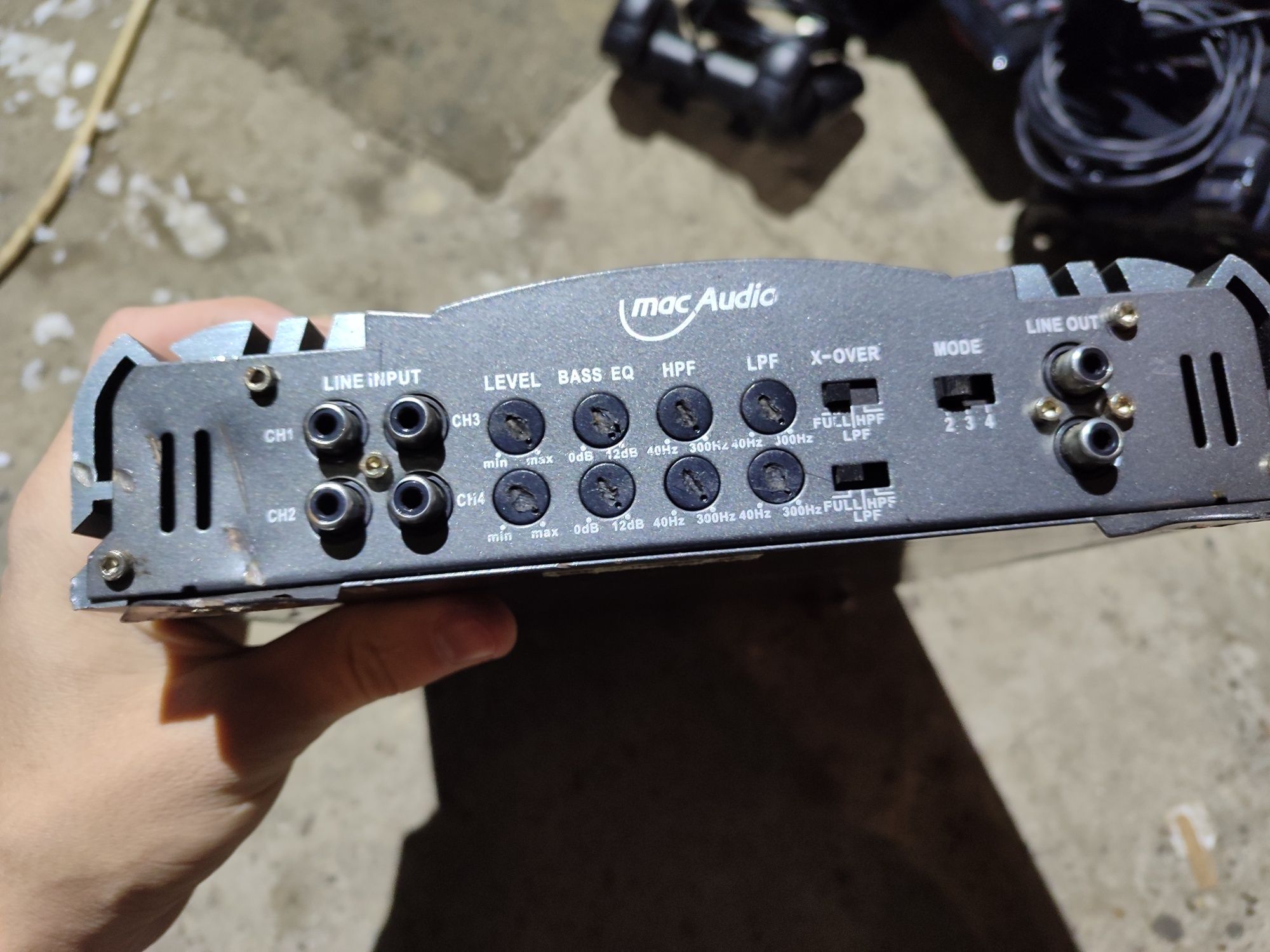 Автопідсилювач MAC mpx 4000. 1000W! Підсилювач.