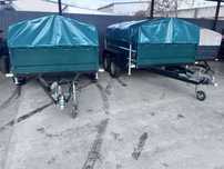 Двовічний  причіп Дніпро-250 з гальмами на 2т