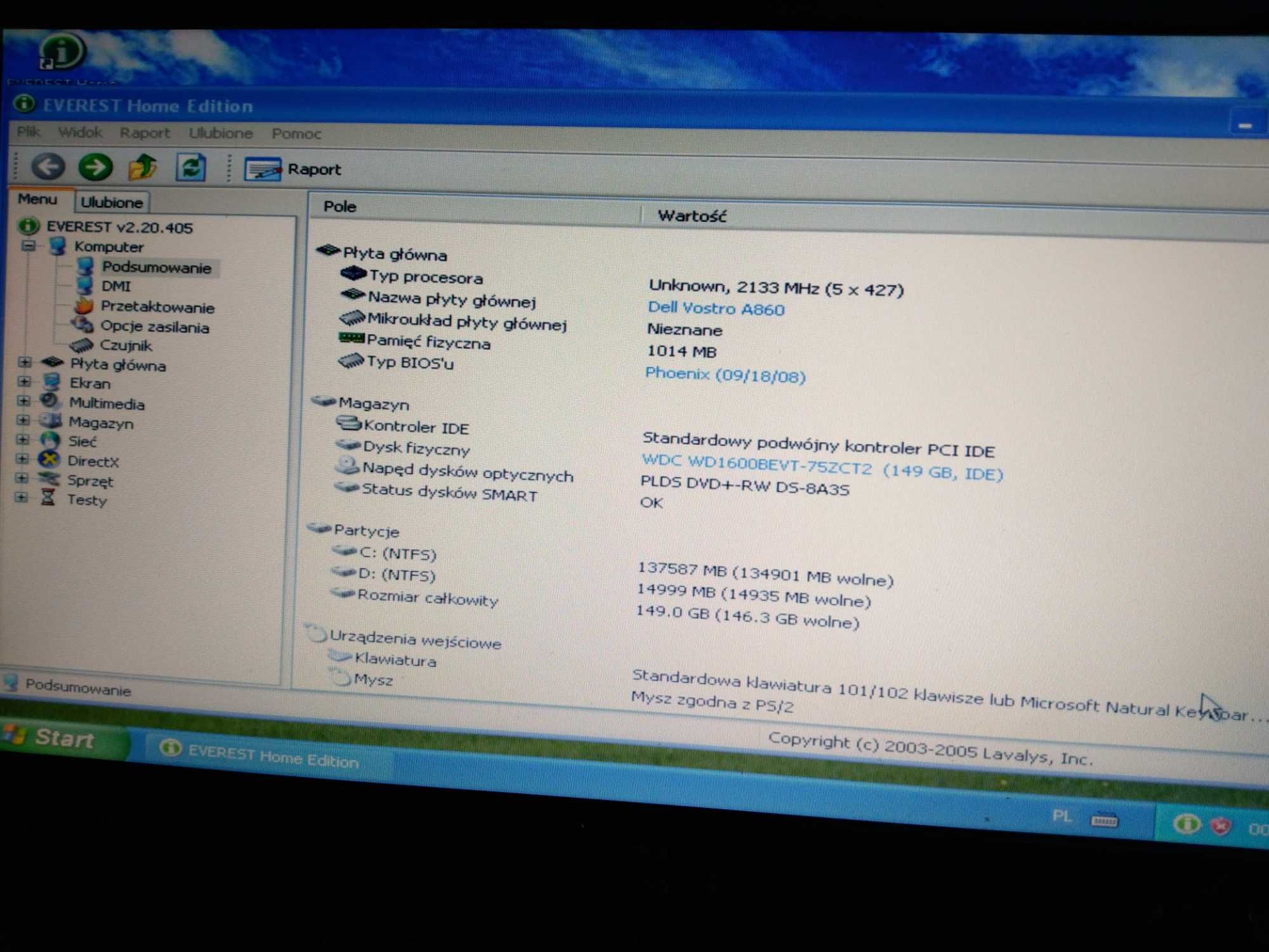 Dell Vostro A860