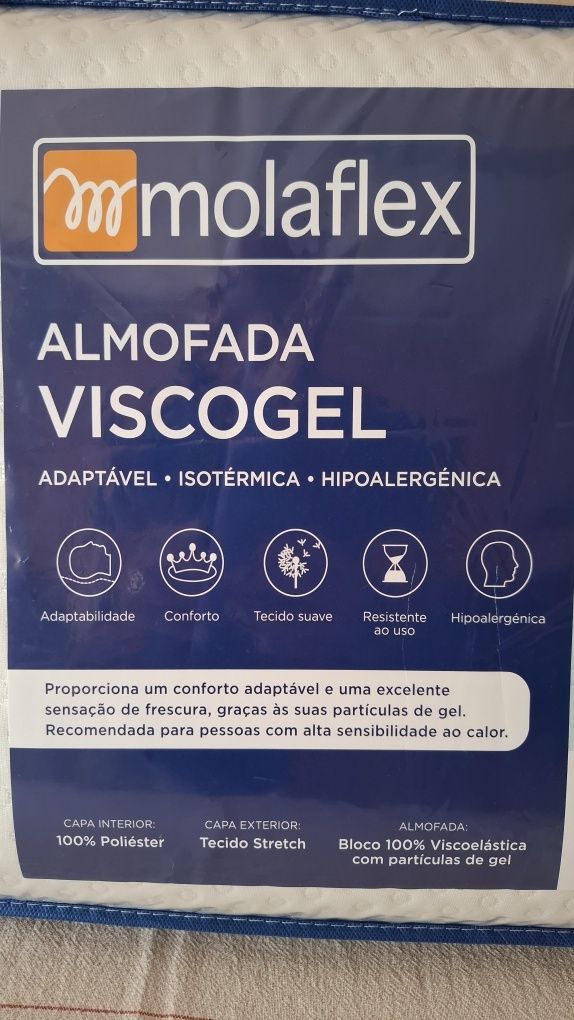 2  Almofadas Molaflex