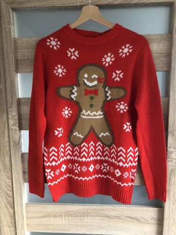 Sweterek świąteczny M sinsay